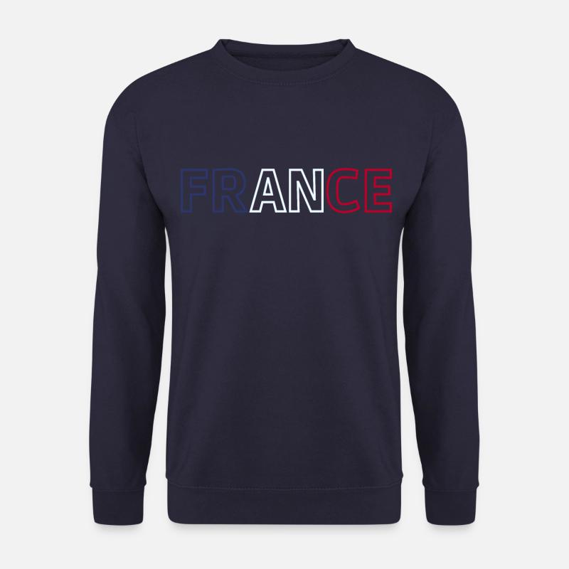 Frankreich - Unisex Pullover - Navy