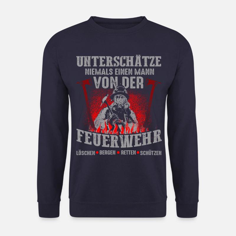 fire brigade - Unisex Sweatshirt - navy