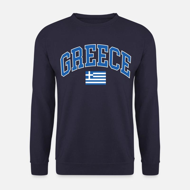 Grèce - Sweat-shirt Unisexe - marine