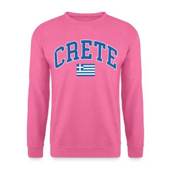 Crete - Unisex Sweatshirt - pink - Front