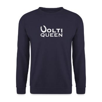 voltigieren voltegieren vaulter gift - Unisex Sweatshirt - navy - Front - Alina (178cm) & Michal (187cm)