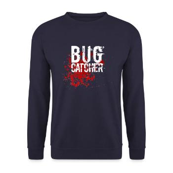 Exterminateur Insecticide Cadeau - Sweat-shirt Unisexe - marine - Devant - Alina (178cm) & Michal (187cm)