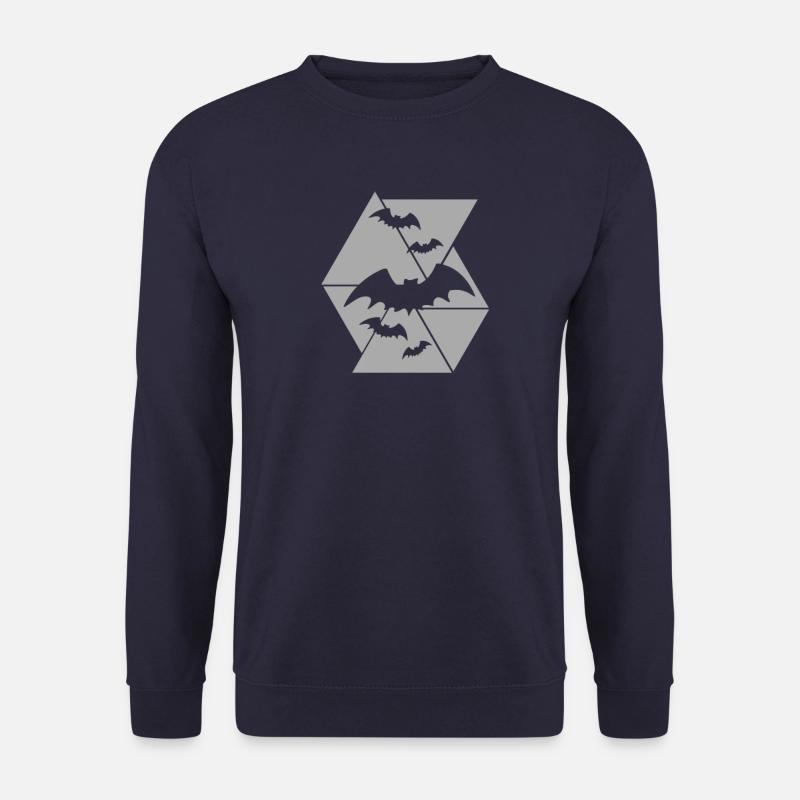 Bat Bat Wing Bats - Unisex Sweatshirt - navy