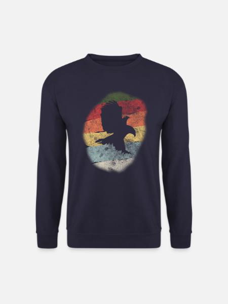 Falke Falknerei Greifvogel Beizjagd Falkner - Unisex Pullover - Navy