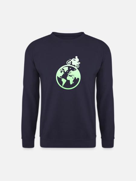 Motorrad Reisemotorrad Motorradfahrer Motorad - Unisex Pullover - Navy