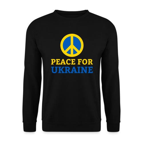 Peace for Ukraine Frieden Support Solidarität - Unisex Pullover