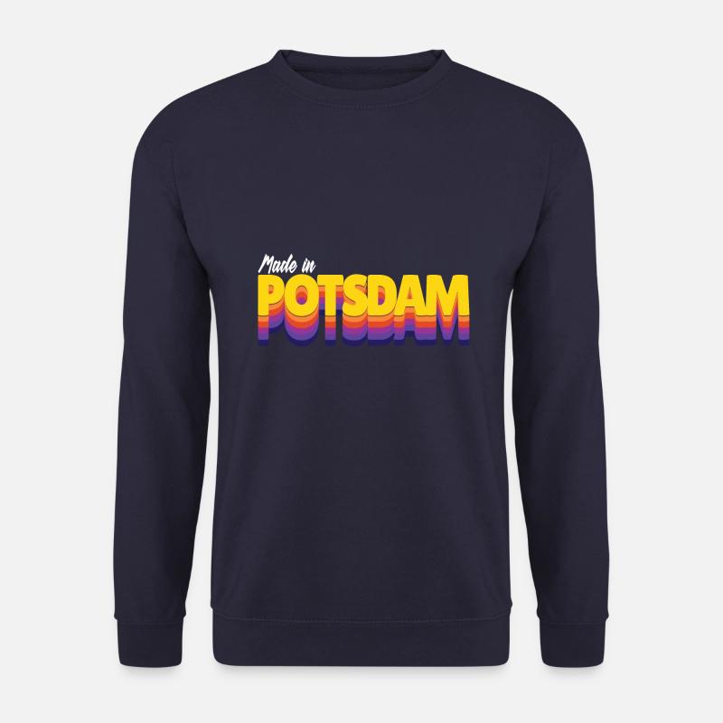 Made in Potsdam Geboren Heimat - Unisex Pullover - Navy