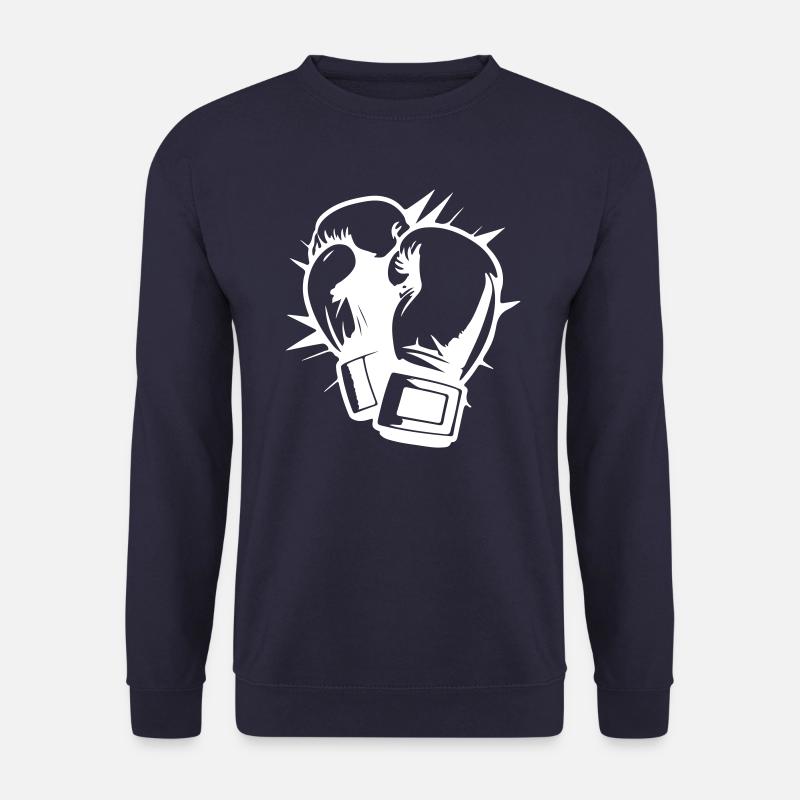 Gants de boxe Symbole Boxe Boxe - Sweat-shirt Unisexe - marine
