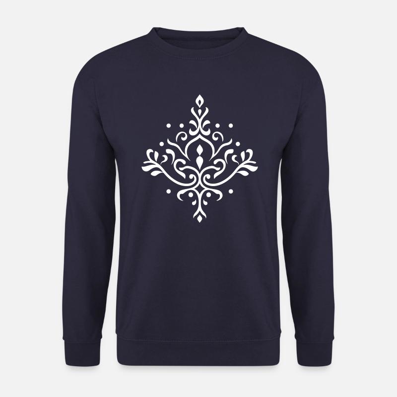 Ornament Design - Unisex Pullover - Navy