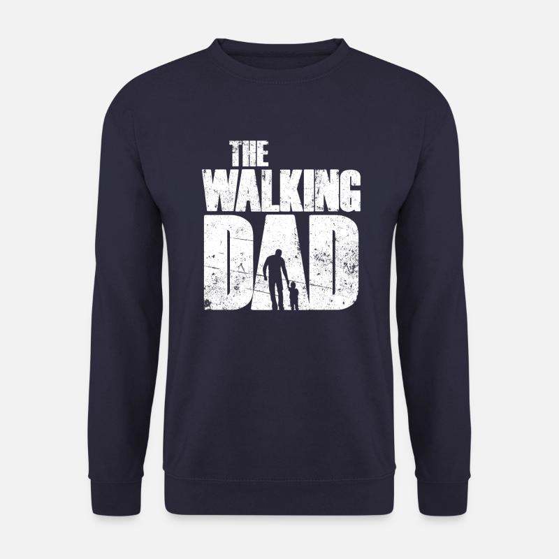 The Walking Dad Vater und Sohn - Unisex Pullover - Navy