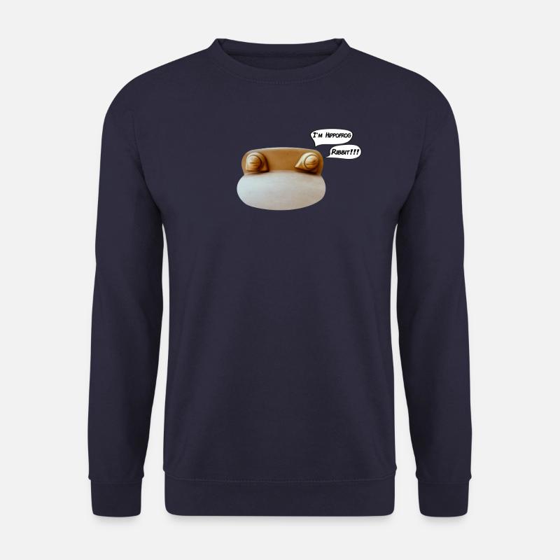 Hippofrog - Unisex Sweatshirt - navy