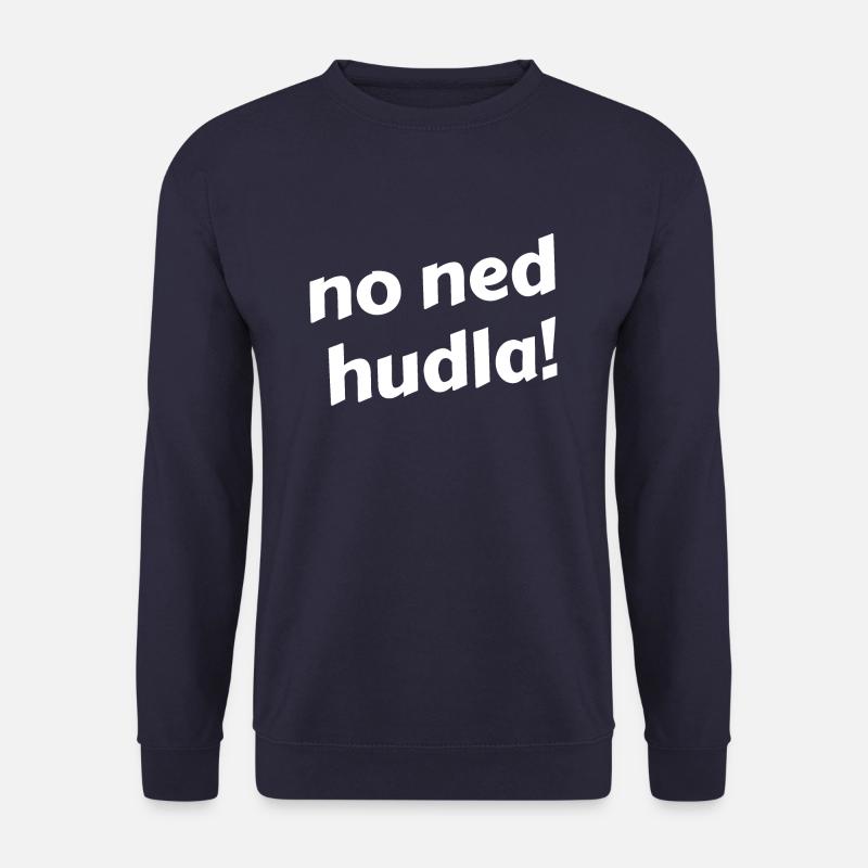 no ned hudla - Unisex Pullover - Navy