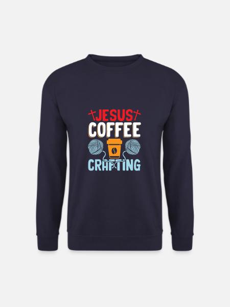 Jesus Coffee Crafting - Unisex Sweatshirt - navy