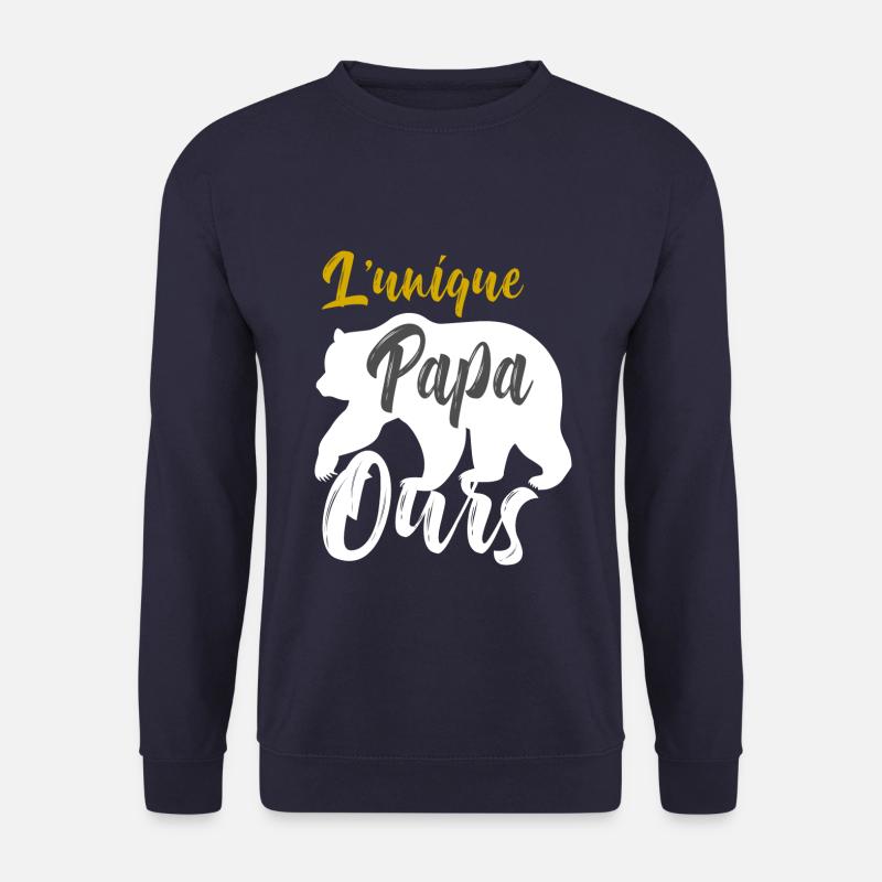 daddy bear - Unisex Sweatshirt - navy
