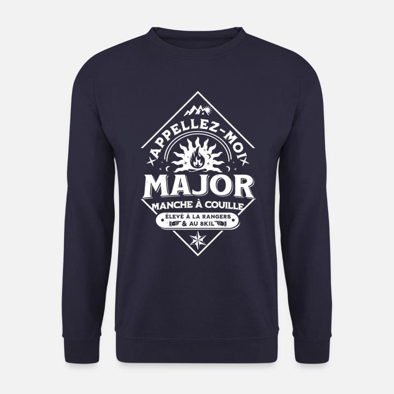 Call me my Major. B - Unisex Sweatshirt - navy