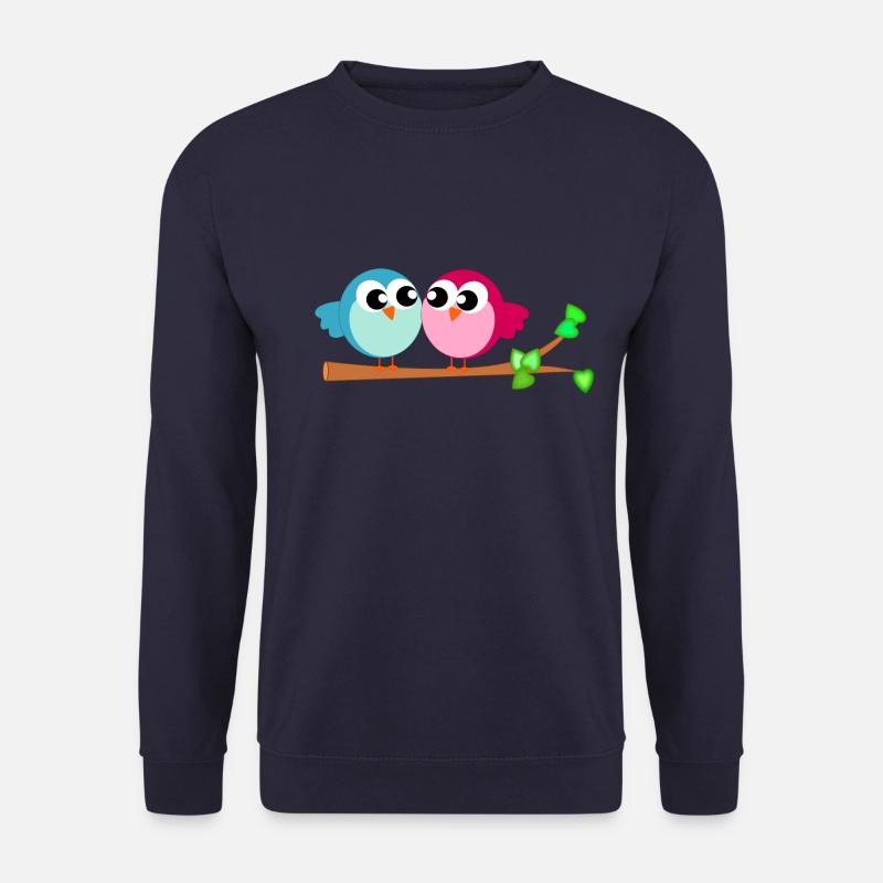 Petits petits oiseaux - Sweat-shirt Unisexe - marine