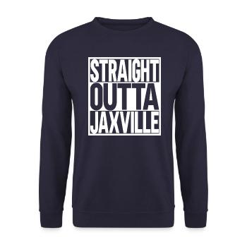 Jacksonville Florida - Unisex Pullover - Navy - Vorne - Alina (178cm) & Michal (187cm)