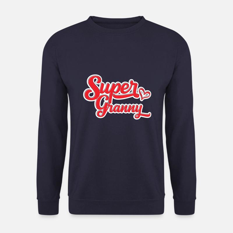 Super Granny Oma Omi Liebe Herz - Unisex Pullover - Navy