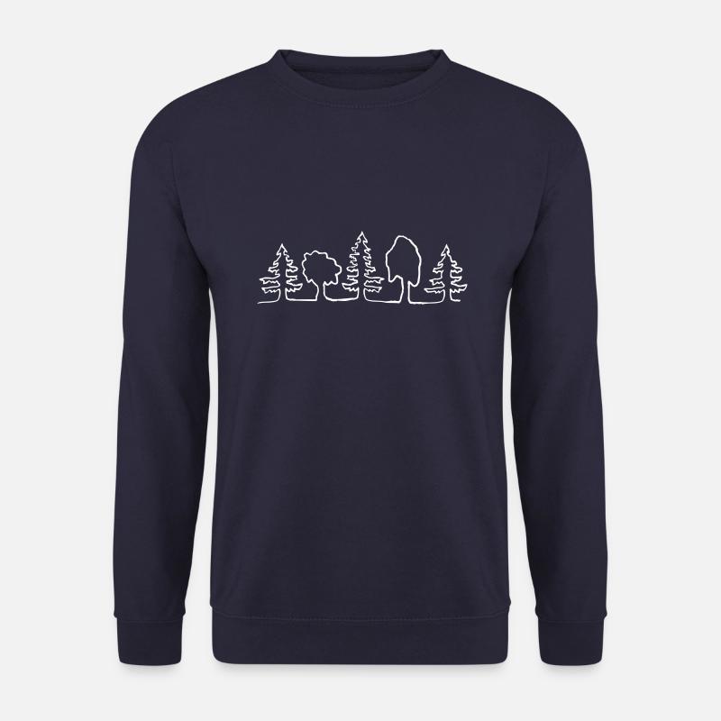 Bäume - Unisex Pullover - Navy