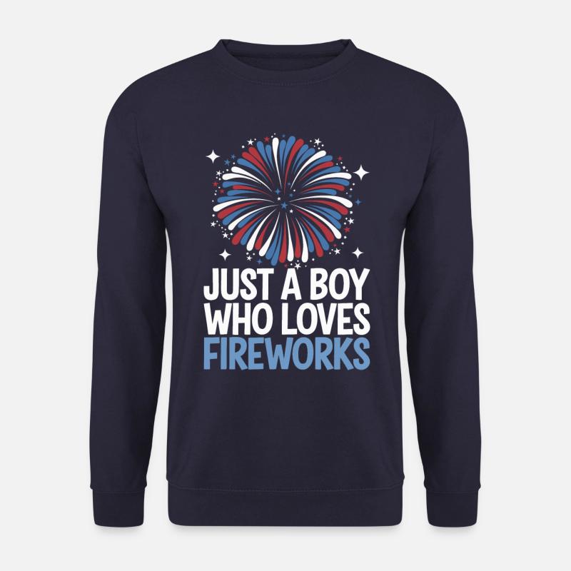 Pyrotechniker Feuerwerk Pyrotechnik - Unisex Pullover - Navy