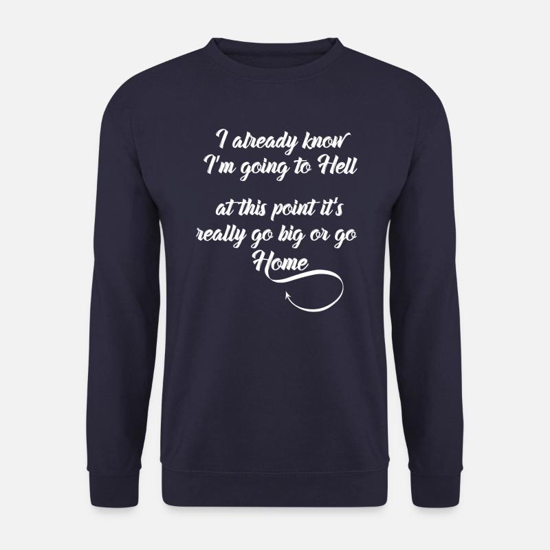 Daring Daredevil Tee - Unisex Sweatshirt - navy