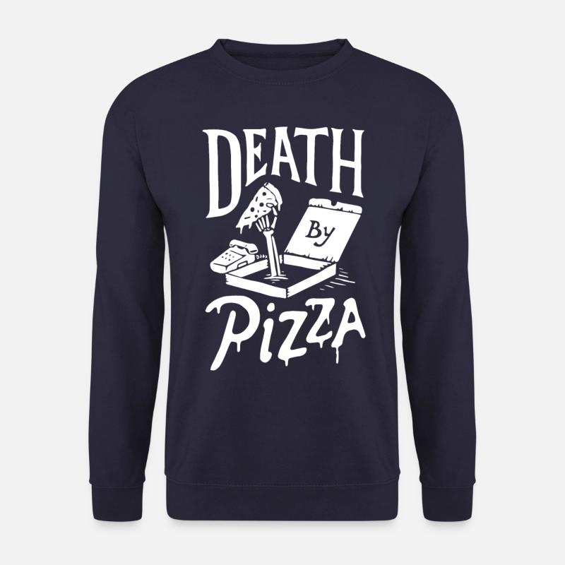 Pizza - Unisex Pullover - Navy