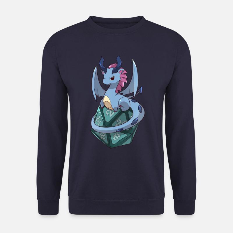 Drache D20 - Unisex Pullover - Navy