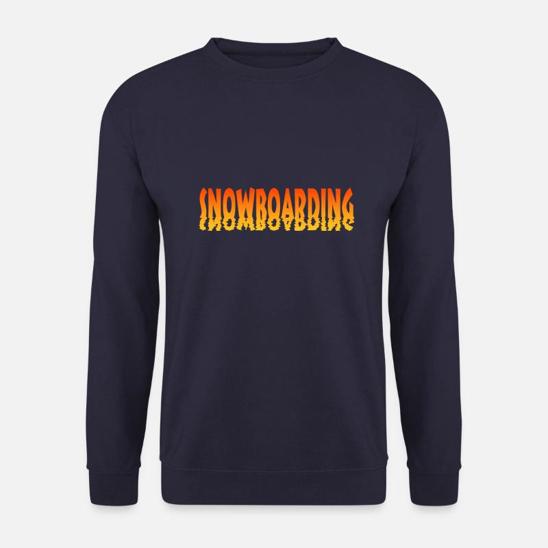 snowboarding boarding - Unisex Pullover - Navy