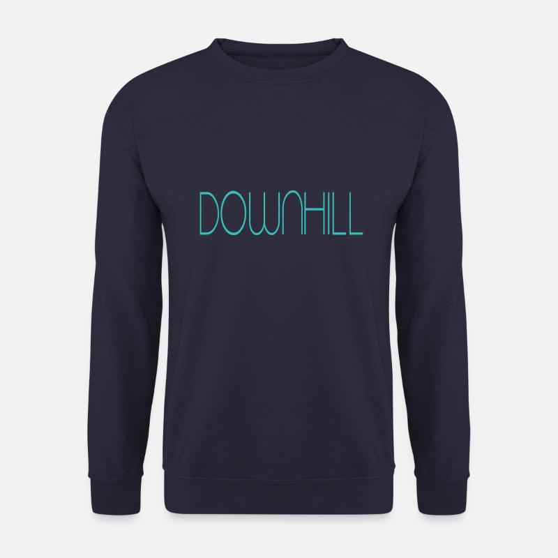 downhill - Unisex Pullover - Navy