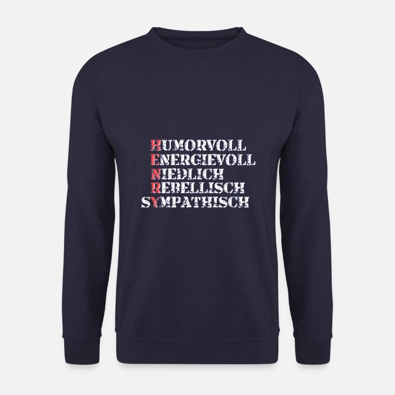 henry - Unisex Pullover - Navy