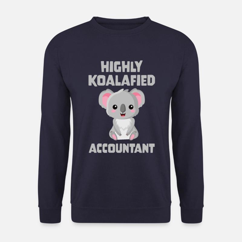 Highly Koalafied accountant - Unisex Sweatshirt - navy