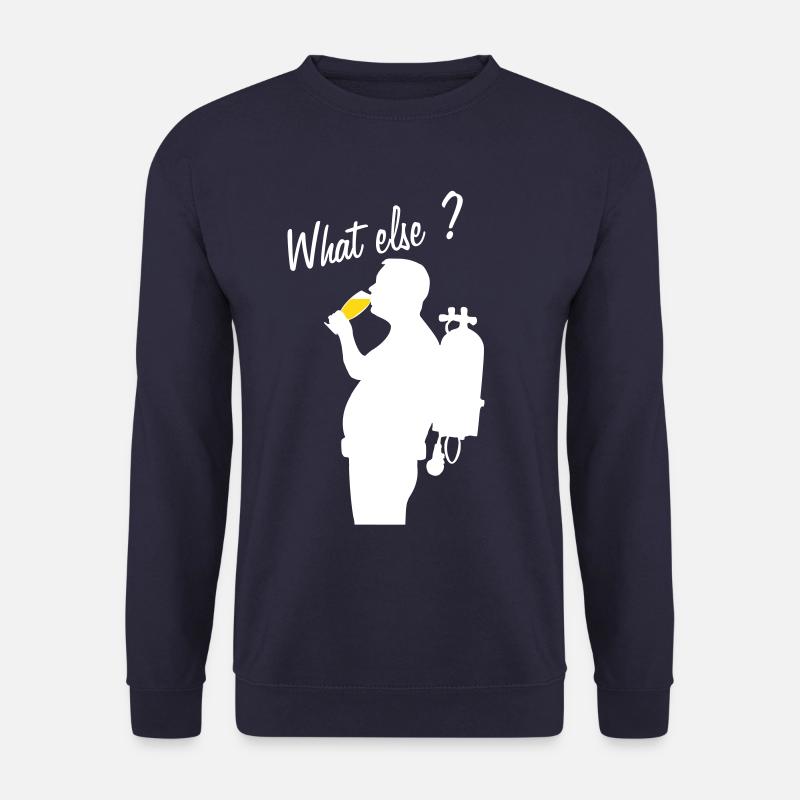 Tauchen und Bier! Was sonst? - Unisex Pullover - Navy