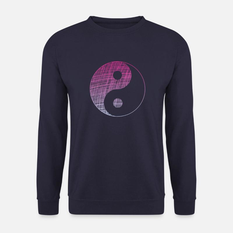 yin yang - Unisex Pullover - Navy