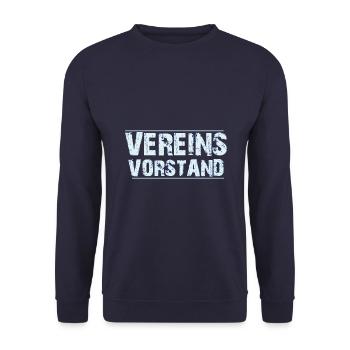 Vereinsvorstand Verein - Unisex Pullover - Navy - Vorne - Alina (178cm) & Michal (187cm)