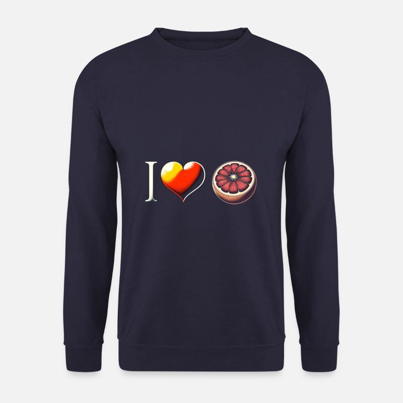 Ich liebe Grapefruit - Unisex Pullover - Navy