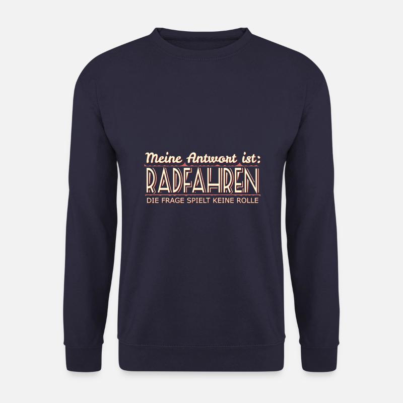 Radfahren - Unisex Pullover - Navy