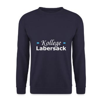 Kollege Labersack - Unisex Pullover - Navy - Vorne - Alina (178cm) & Michal (187cm)