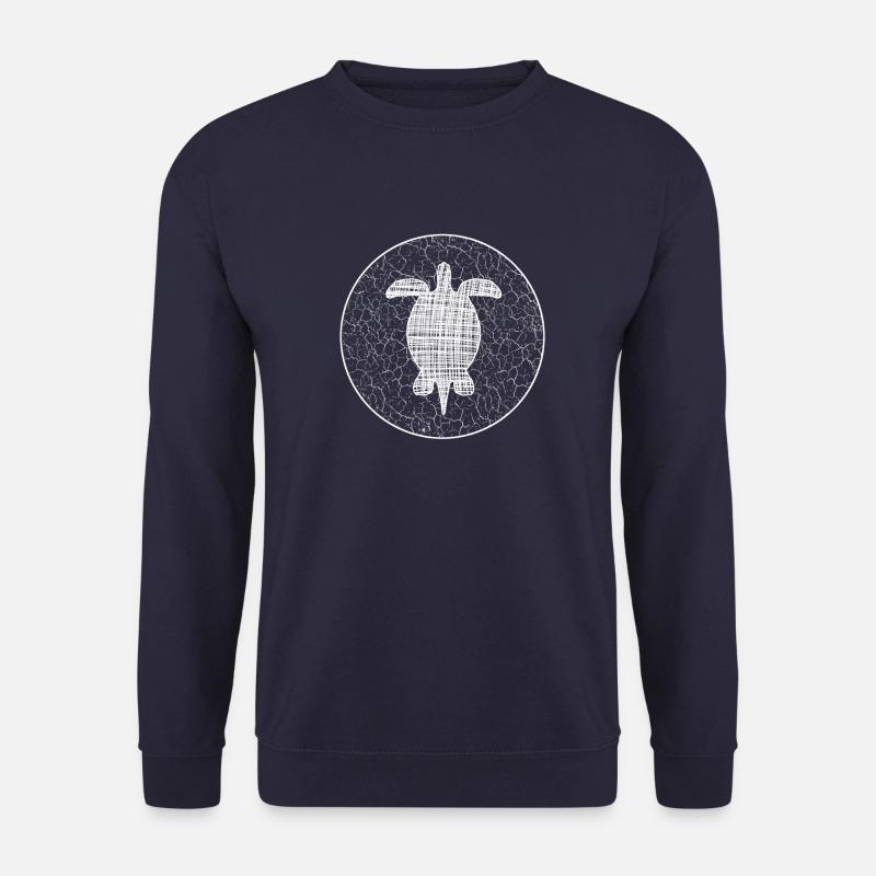 Turtle Schildkröte - Unisex Pullover - Navy
