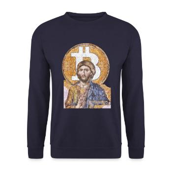 La Seconde Venue - BTC Messiah - Sweat-shirt Unisexe - marine - Devant - Alina (178cm) & Michal (187cm)