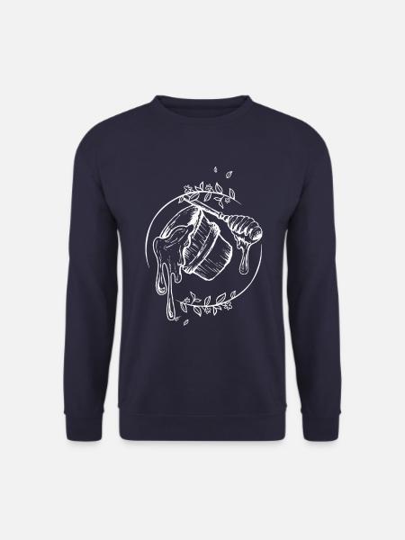 Biene Imker Naturschutz Honig Umwelt - Unisex Pullover - Navy
