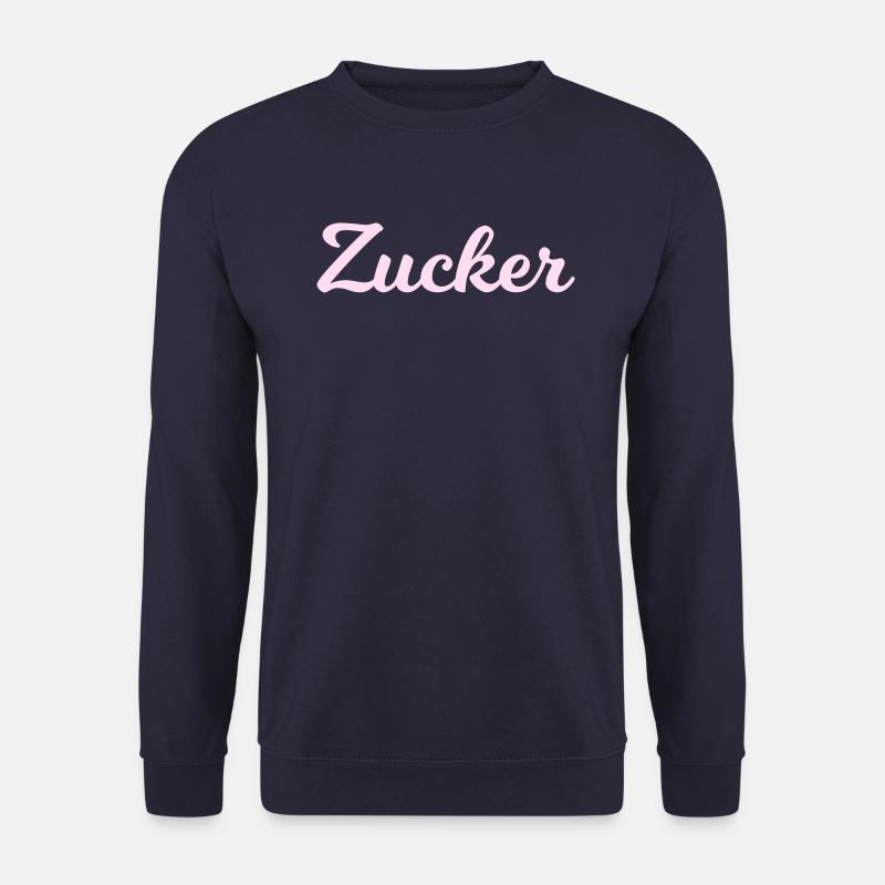 Sugar pink - Unisex Sweatshirt - navy