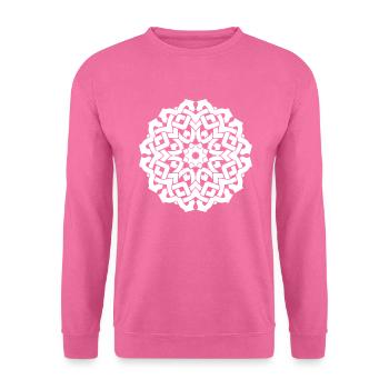 Keltisches Mandala - Unisex Pullover - Pink - Vorne