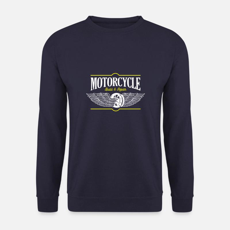 Motorrad Motorcycle Fan - Unisex Pullover - Navy