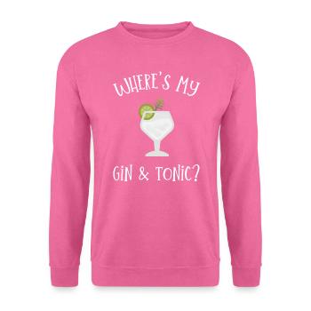 Wo ist mein - Unisex Pullover - Pink - Vorne