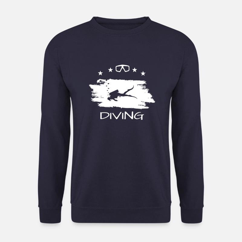 DIVING - Unisex Pullover - Navy