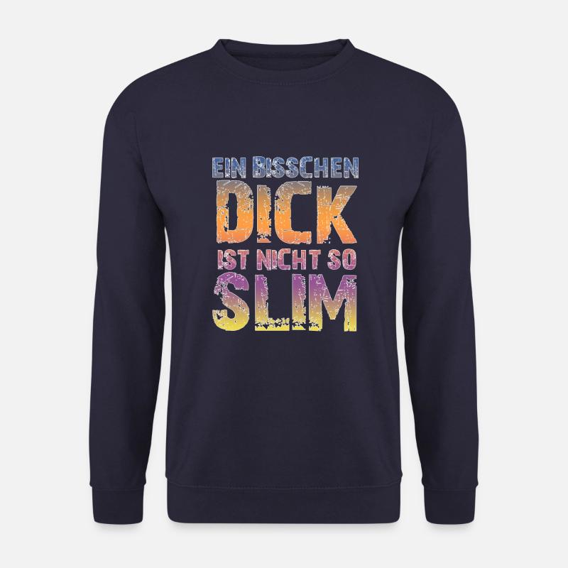 Abnehmen - Unisex Pullover - Navy