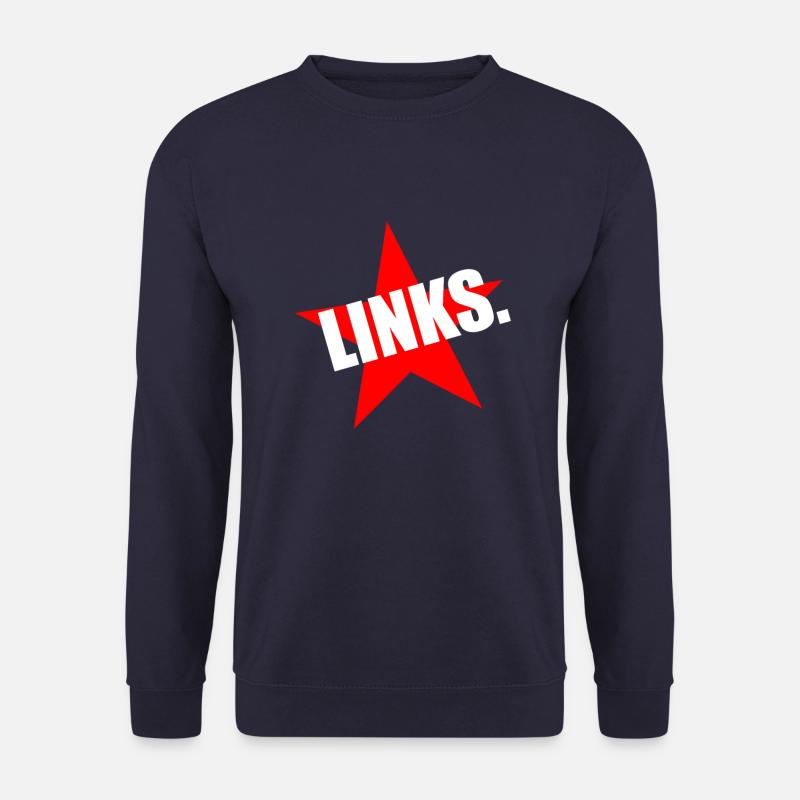 Left - Unisex Sweatshirt - navy