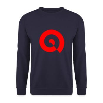 Tribal - Unisex Sweatshirt - navy - Front - Alina (178cm) & Michal (187cm)