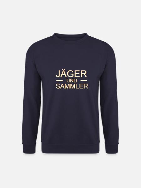 Jäger und Sammler - Unisex Pullover - Navy