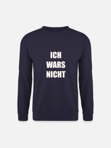 Ich wars nicht - Unisex Pullover - Navy